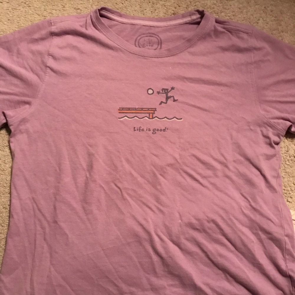 Life is good t shirt